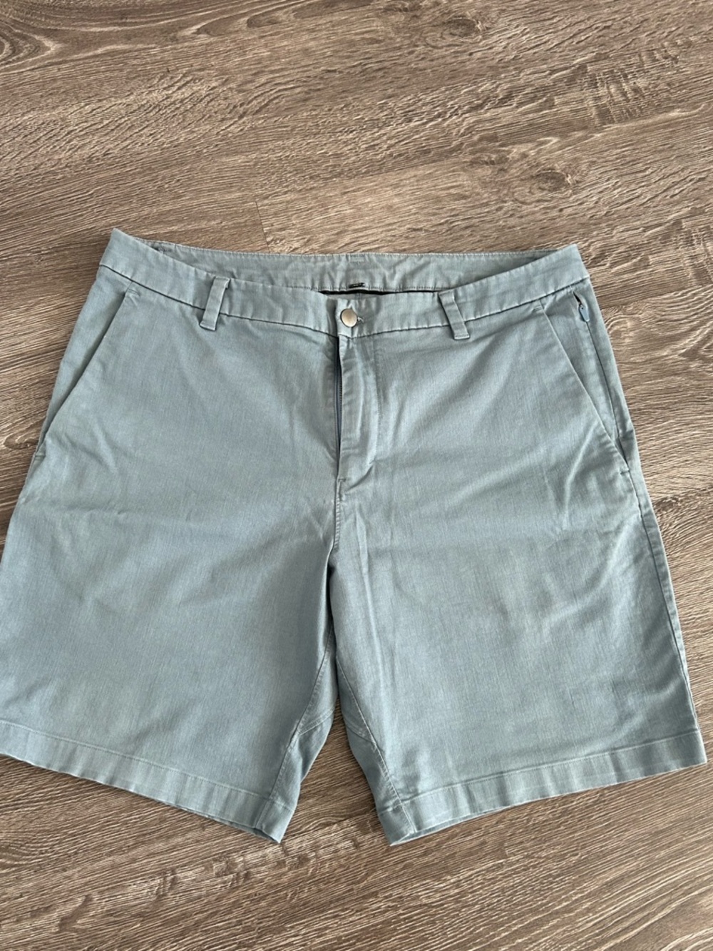 Lululemon commission Men's Casual Light Blue Chino Shorts